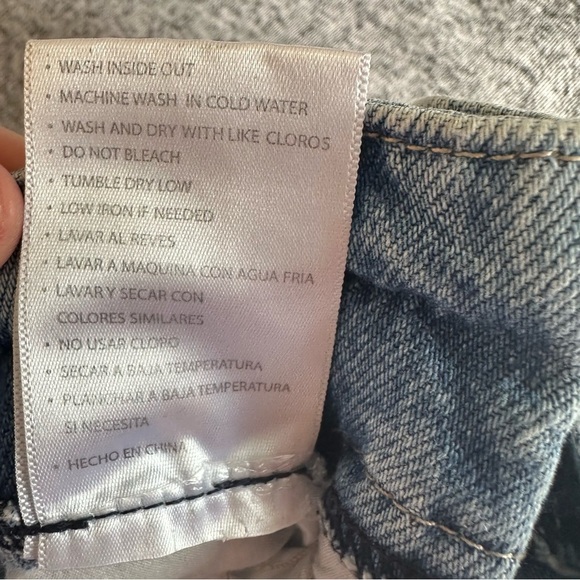 🌟3/$20🌟 KANCAN Denim Shorts Ultra High Waist Paperbag Stlye Size S - Picture 7 of 7